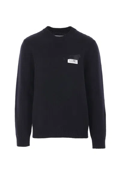 Mm6 Maison Margiela Sweaters In Black