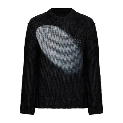Mm6 Maison Margiela Sweaters In Black