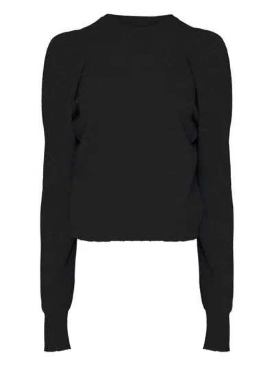 Mm6 Maison Margiela Sweaters In Black