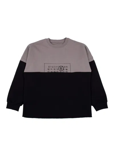 Mm6 Maison Margiela Kids' Sweaters In Black