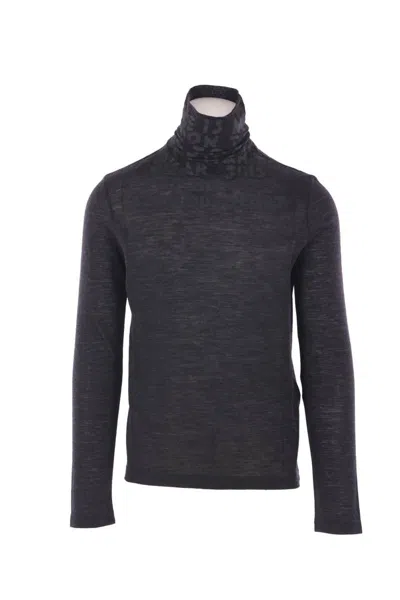Mm6 Maison Margiela Sweaters In Blue