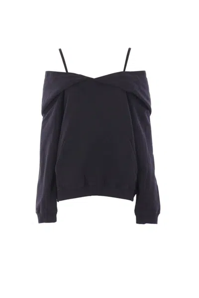 Mm6 Maison Margiela Sweaters In Blue