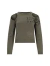 Mm6 Maison Margiela Sweaters In Green
