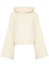 Mm6 Maison Margiela Drop-shoulder Hooded Sweatshirt In Multicolor