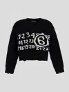 Shop Mm6 Maison Margiela Sweaters In Multicolor