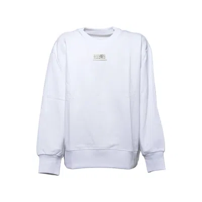 Mm6 Maison Margiela Sweaters In White