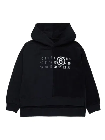 Mm6 Maison Margiela Kids' Sweatshirt In Black