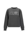Mm6 Maison Margiela Numbers Motif-print Sweatshirt