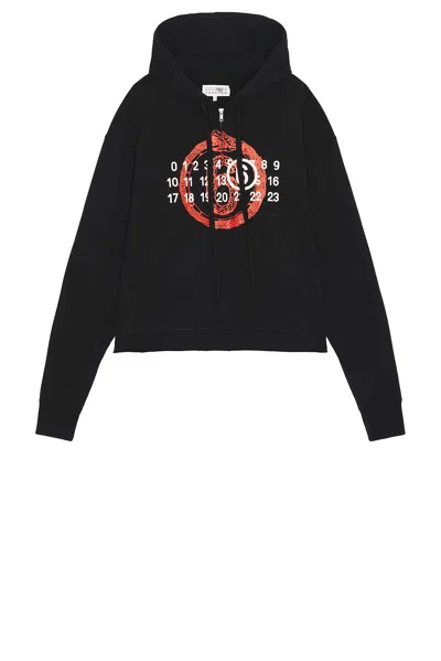 Mm6 Maison Margiela Sweatshirt In Black
