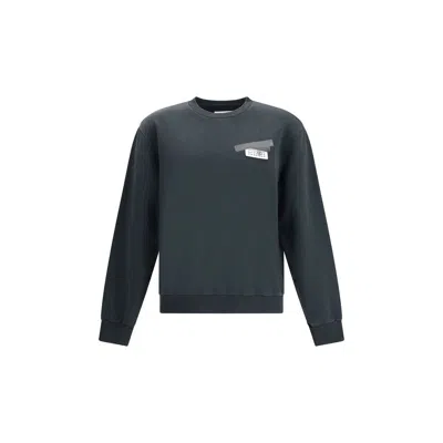 Mm6 Maison Margiela Sweatshirts In Black