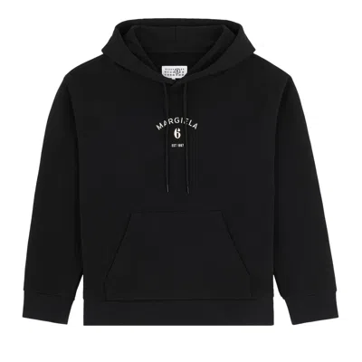 Pre-owned Mm6 Maison Margiela Sweatshirt 'black' | Men's Size Xl