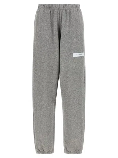 Mm6 Maison Margiela Sweatshirt Joggers In Gray