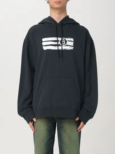 MM6 MAISON MARGIELA SWEATSHIRT MM6 MAISON MARGIELA MEN COLOR BLACK,G76444002