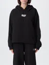 Mm6 Maison Margiela Mm6 By Maison Margiela Relaxed-fit Cotton Hoodie With Adjustable Drawstring In Black