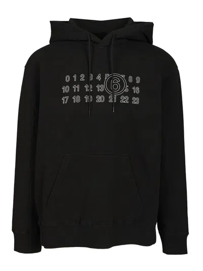 Mm6 Maison Margiela Sweatshirt Sweatshirts Black