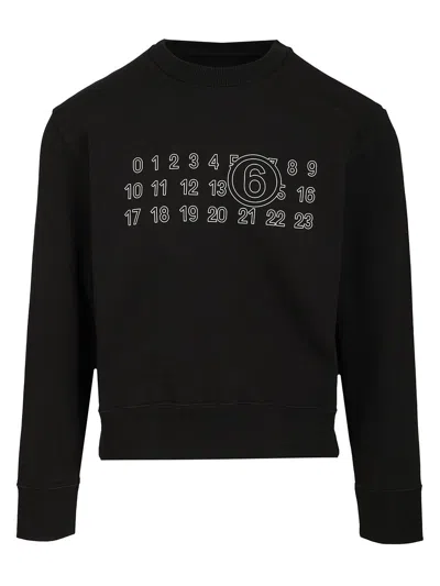 Mm6 Maison Margiela Sweatshirt Sweatshirts Black