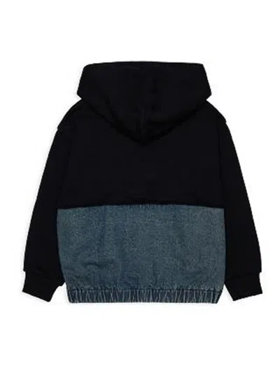 Mm6 Maison Margiela Kids' Sweatshirt With Logo In Black