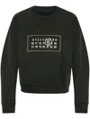 Mm6 Maison Margiela Signature-numbers Cotton Sweatshirt