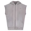 Mm6 Maison Margiela Mm6 By Maison Margiela Numbers-motif Hoodie With Artistic Paint Splatter Detail