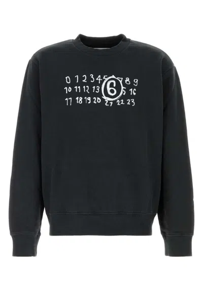 Mm6 Maison Margiela Sweatshirt-m Nd  Male In Black