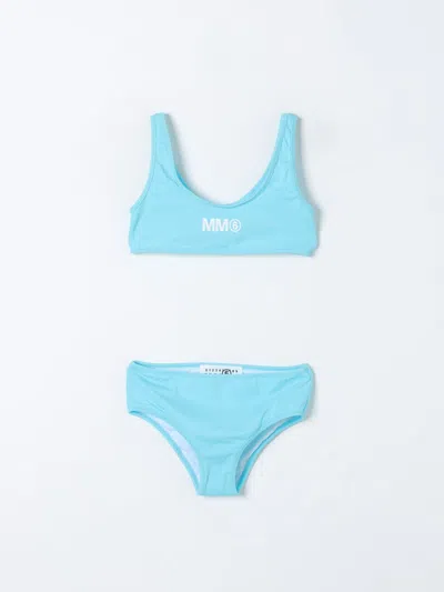 Mm6 Maison Margiela Swimsuit  Kids Color Blue