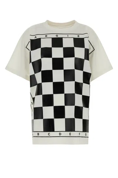 Mm6 Maison Margiela T-shirt In Metallic
