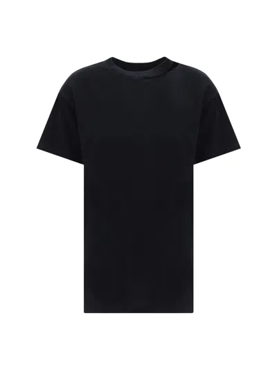 Mm6 Maison Margiela T-shirt In Black
