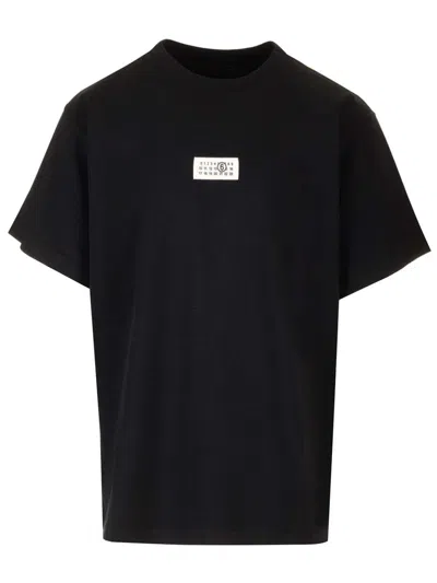 Mm6 Maison Margiela T-shirts And Polos In Black