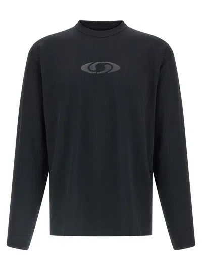 Mm6 Maison Margiela T Shirt Capsule  X Salomon In Gray