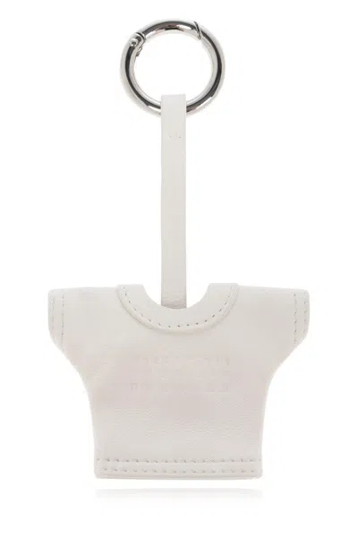 Mm6 Maison Margiela T-shirt Keychain In White