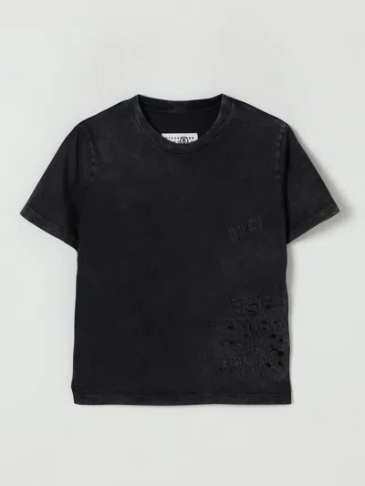 Mm6 Maison Margiela T-shirt  Kids Color Black