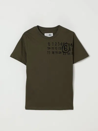 Mm6 Maison Margiela T-shirt  Kids Color Green