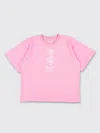 Mm6 Maison Margiela T-shirt  Kinder Farbe Pink In Pink