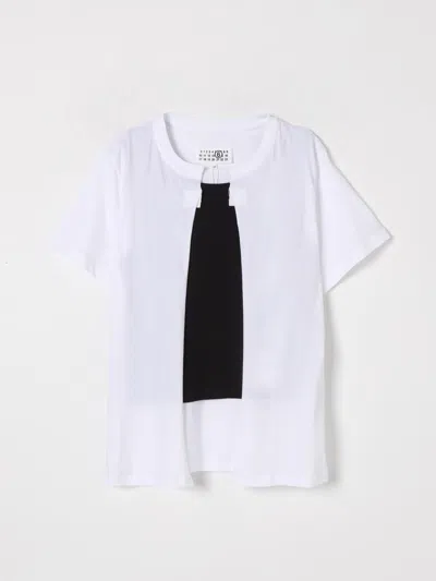 Mm6 Maison Margiela T-shirt  Kids Color White 1