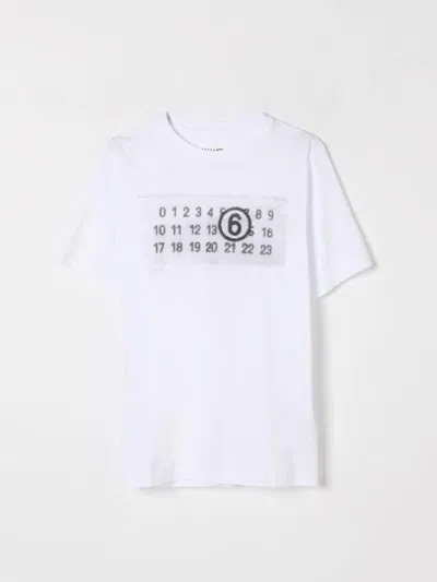 Mm6 Maison Margiela T-shirt  Kids Color White