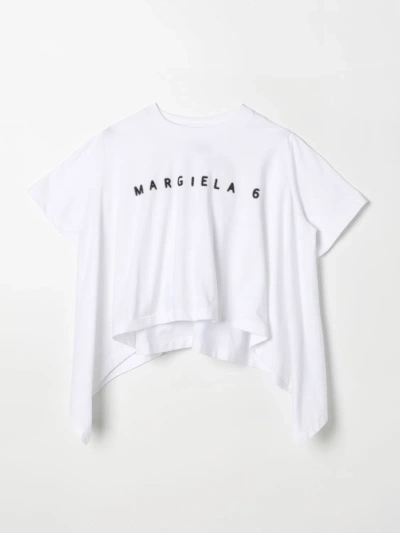 Mm6 Maison Margiela T-shirt  Kids Color White