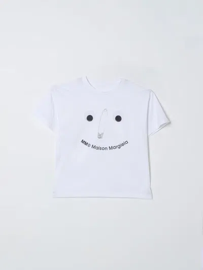 Mm6 Maison Margiela T-shirt  Kids Color White In Multi