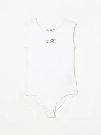 Mm6 Maison Margiela Kids' T-shirt  Kinder Farbe Weiss