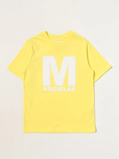 Mm6 Maison Margiela T-shirt  Kids Color Yellow