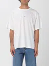 Mm6 Maison Margiela Cotton Crew-neck T-shirt With Numeric Signature Patch In White