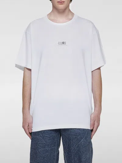 Mm6 Maison Margiela T-shirt  Men Color White In Weiss