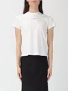 Mm6 Maison Margiela T-shirt  Woman Color White In White