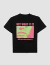 Mm6 Maison Margiela T-shirt Mit Grafischem Print In Nero