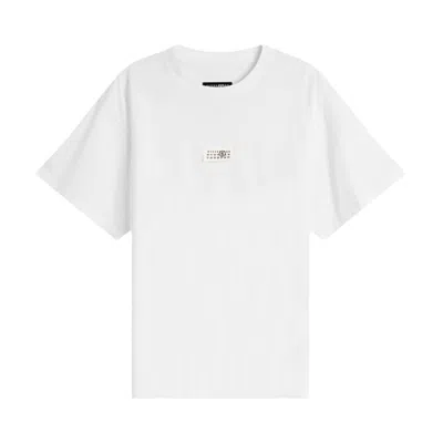 Pre-owned Mm6 Maison Margiela T-shirt 'off White' | Cream | Men's Size Xl