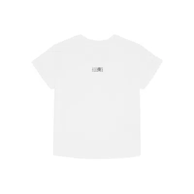 Mm6 Maison Margiela T-shirt In White