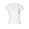 Mm6 Maison Margiela Numbers-print Cotton T-shirt In White