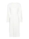 Mm6 Maison Margiela Numbers-motif Long T-shirt In White