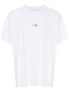 Mm6 Maison Margiela Cotton Crew-neck T-shirt With Numeric Signature Patch