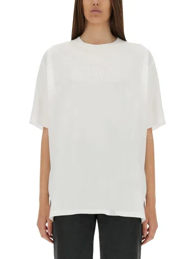 MM6 MAISON MARGIELA T-SHIRT WITH LOGO