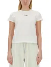 Mm6 Maison Margiela Mm6 By Maison Margiela Numeric Cotton Jersey T-shirt In White